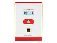 SALICRU SPS SOHO+ SPS 1200 SOHO+ - Onduleur - CA 230 V - 720 Watt - 1200 VA - 7 Ah - USB - connecteurs de sortie : 4