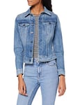 G-STAR RAW Women's 3301 Slim Jacket, Blue (sun faded stone D17437-C052-C293), XS