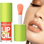 Lip Glow Oil, Hydrating Lip Gloss Tinted, Lip Balm Lip Care Transparent Toot Lip