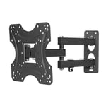 Hangable wall bracket 14-42inch Stand Rack Strong Bearing Iron Easy Install Wall Mount Support Hanging Adjustable Angle Universal Durable TV Bracket Quick and easy installation