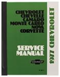 Original Parts Group OPG-M240110 Manual, Service and Overhaul, 1977 Chevelle/Monte Carlo