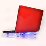 10"-15" Laptop Cooling Pad Blue LED Notebook 3 Fan USB Cooler Stand Tray