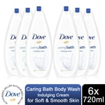 Dove Body Wash Skin Natural Moisturising Cream Caring/Pampering/ProAge, 720ml