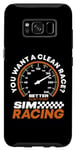 Coque pour Galaxy S8 SIM Racer Pédales de jeu vidéo Simulateur de course SIM Racing