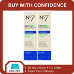 2 X No7 Skincare Derm Solutions Moisturising Psoriasis Treatment Cream 30ml New