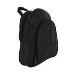 Ladies Real Leather Rucksack Backpack Shoulder Bag Fashion Handbag Black