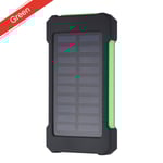 Kraft med solcell Portabel laddare 20000mAH Grön Grön 20 000