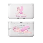 Coque 3DS XL personnalisée prénom Fee Rose Princesse Fleur