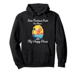 Lake Carlsbad Park New Mexico My Happy Place Pullover Hoodie