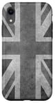 iPhone XR UK Union Jack Flag in Grungy Style Banner version Case