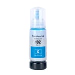 1 Cyan Ink Bottle 70ml for Epson EcoTank ET-2750, ET-3700, ET-4750