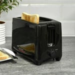 Extra Wide Slot Toaster By KitchenPerfected - Black