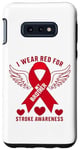 Coque pour Galaxy S10e « I Wear Red For My Brother Stroke Awareness Survivor »