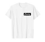 Caddy Costume Golf Lover Halloween Costume Funny Caddy T-Shirt