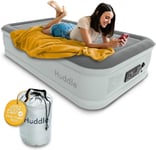 Huddle® Luxury Single Air Bed with Patented Dual Pump SlumberGuard™ 