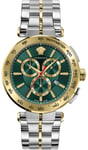 Versace VE6CA0523 Aion Grøn/Stål Ø45 mm