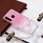 LLLi Mobile Accessories for HUAWEI Fashion Pattern TPU Shockproof Protective Case for Huawei P30 Lite(Wind chimes) (Color : Marble)