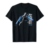 Star Wars The Clone Wars Ahsoka Tano Dual Lightsabers T-Shirt