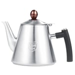 OKBY Stove Top Kettle - Coffee 1.2l Stainless Steel Stove-top Teapot Tea Pot Heat Resistant Handle Polished (color : Matte)