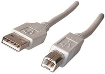 Câble USB type AB 1,8m (compatible USB 1.1 et USB 2.0)