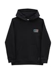 Vans Unisex Kids Global Stack PO Hooded Sweatshirt, Black, S