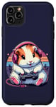 Coque pour iPhone 11 Pro Max Manette de jeu vidéo amusante et mignonne cochon d'Inde