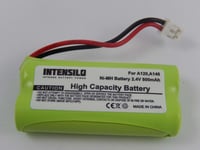 INTENSILO Batterie compatible avec Siemens Gigaset AS150 TRIO, AS160, Q063 téléphone fixe comme V30145-K1310-X359 (800mAh, 2.4V, NiMH)
