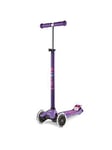 Micro Scooter Maxi Deluxe Led Purple Scooter