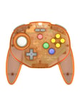 Retro-Bit Tribute 64 Wireless (Orange Hawk) - Controller - Nintendo 64