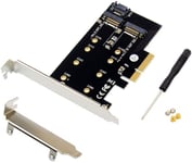 MicroConnect MC-PCIE-SSDADAPTER PCIe x4 M.2 B & M Key NVMe