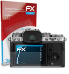 atFoliX 3x Screen Protection Film for Fujifilm X-T4 Screen Protector clear