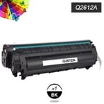 Q2612A/12A Cartouche de Toner d'encre pour Imprimante HP LaserJet 1010/1012/1020/1022 - Noir