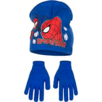 Marvel Ultimate Spider-man Childrens Boys-profilhatt Och Handska