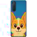 Sony Xperia 5 II Genomskinligt Skal Hello Corgi