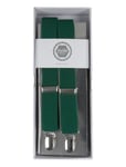 Portia 1924 Solid Suspenders Grön