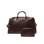 Saddler Skinnbag - Necessär medföljer - KAMPANJ Mid brown