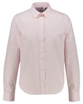 GANT Women's REG POPLIN Gingham Shirt, Light Pink, 36
