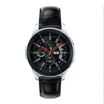 Läderarmband Krokodil Huawei Watch GT 4 46mm svart