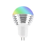 Wifi Smart Ampoule led LumièRe 6W GU5.3 ContrôLe Intelligent pour Alexa pour Google Ampoule à Distance 16 Millions de Couleurs Lampe