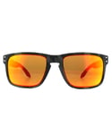 Oakley Rectangle Mens Black Camo Prizm Ruby Sunglasses - One Size