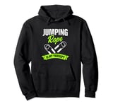 Jumping Rope is My Therapy - Jump Rope Skipping Pullover Hoodie