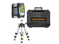 Laserliner CompactCross-Laser Pro, 40 m, 0,7 mm/m, 6°, 515 nm, Horisontal/vertikal, Grønn