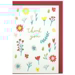 Greeting Life Tackkort med kuvert Blommor