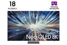 Samsung TV AI Neo QLED 75" QN900D 2024, 8K, ecran Infinity