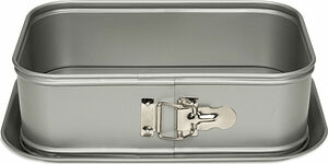 Patisse Silvertop springform rektangulär silverfärgad 28 cm