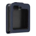 AVIZAR Flip-fodral Till Samsung Galaxy Z Flip 5 Magnetic Tab Chesterfield Blue