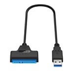 USB 3.0 To SATA 22 Pin 2.5 Inch Hard Disk Driver SSD Adapter Cable Converter