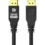 Fuj:tech DisplayPort 2.1 UHBR10 -kaapeli, 3 m