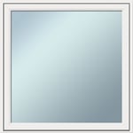 Fönster Vridfönster Aluminium 11X11 3-Glas Vitmålat