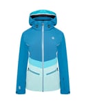 Dare 2B Womens Equalise Waterproof Breathable Ski Coat - Blue - Size 8 UK